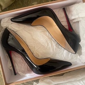 Christian Louboutin So Kate Black- Size 37.5/7.5